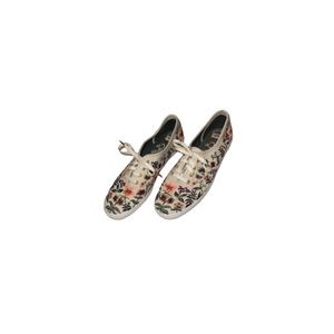 Keds x Rifle Paper Co. Embroidered Floral Canvas Sneakers - Women’s Size 6.5